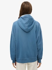 Superdry Blue Essential Logo Zip Hoodie - Image 2 of 6
