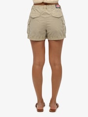 Superdry Brown Cargo Hot Shorts - Image 2 of 7