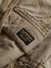 Superdry Brown Cargo Hot Shorts - Image 7 of 7