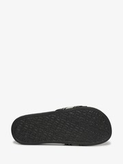 Superdry Black Webbing Interest Pool Sliders - Image 6 of 6