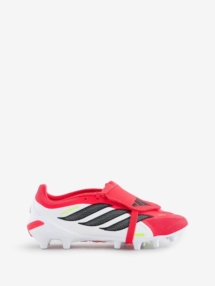 adidas Red Predator League FoldOver Tongue Artificial Ground Football Boots - Image 1 of 1