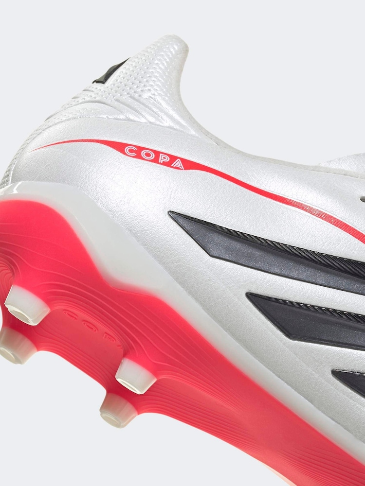 adidas White Copa Pure Iv League Firm Ground Football Boots - Image 10 of 10 adidas White Copa Pure Iv League Firm Ground Football Boots - Image 10 of 10