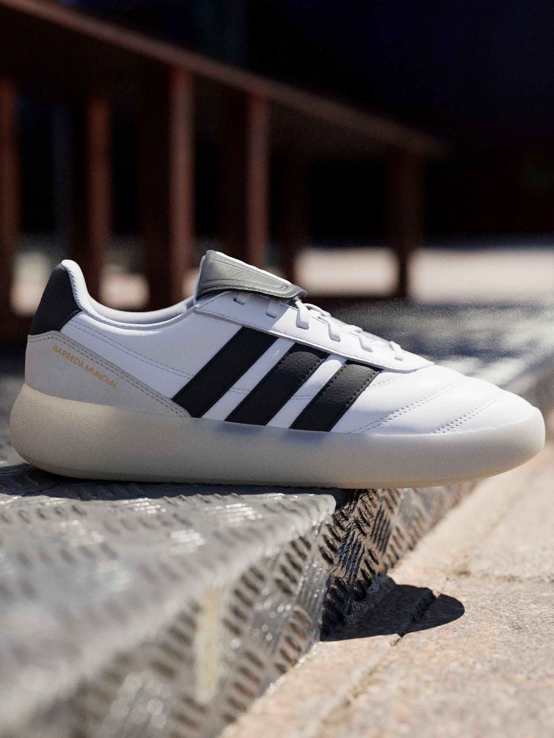 Buy adidas White Barreda Mundial Trainers from Next USA