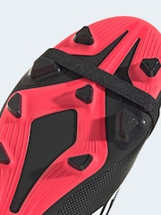adidas Black Predator Club Fold-Over Tongue Firm Ground/Multi Football Boots - Image 11 of 11