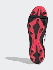 adidas Black Predator Club Fold-Over Tongue Firm Ground/Multi Football Boots - Image 9 of 11