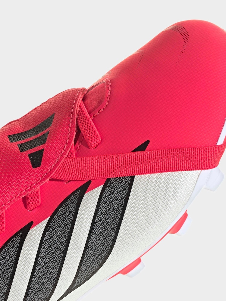 adidas Red Predator Club Hook-And-Loop Turf Football Kids Trainers - Image 10 of 10 adidas Red Predator Club Hook-And-Loop Turf Football Kids Trainers - Image 10 of 10