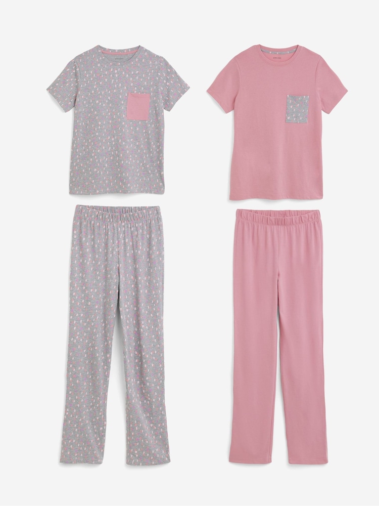 JD Williams 2 Pack Value Pyjamas Set - Imagen 1 de 5 JD Williams 2 Pack Value Pyjamas Set - Imagen 1 de 5