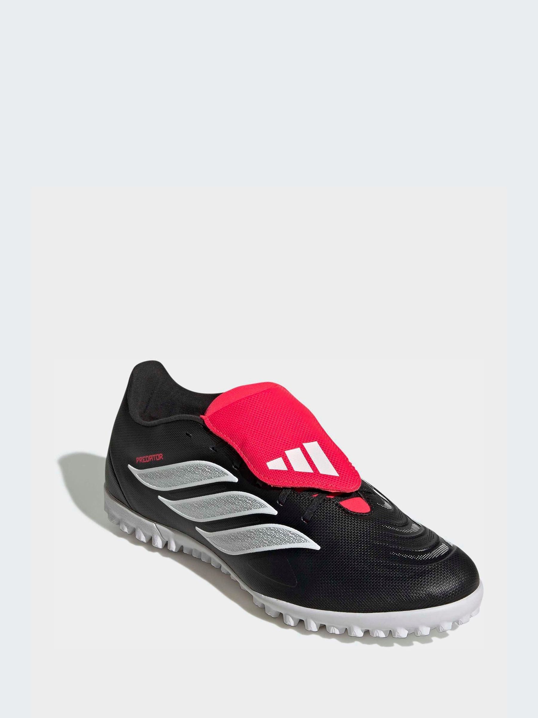 Buy adidas Black Predator Club Fold-Over Tongue Turf Football