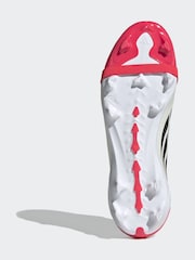 adidas Red Predator League Fold-Over Tongue Firm Ground Football Kids Boots - Image 8 of 10