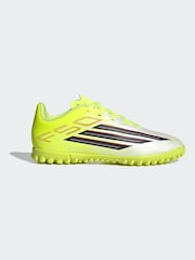 Желтый - детские футбольные кроссовки adidas F50 Club Turf Football - Изображение 4 12