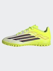 Желтый - детские футбольные кроссовки adidas F50 Club Turf Football - Изображение 5 12