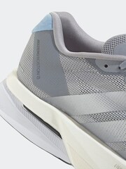 adidas Grey Adizero Boston 13 Running Trainers - Image 7 of 8