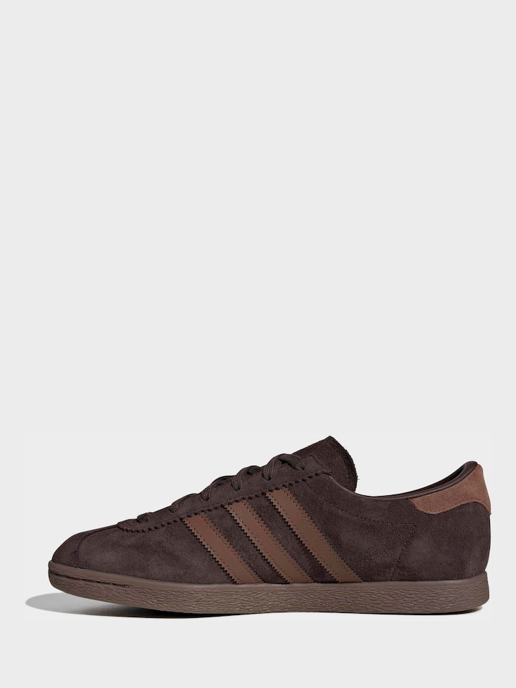 adidas Originals Brown Stadt Trainers - Image 2 of 9