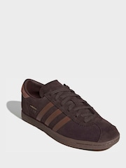 adidas Originals Brown Stadt Trainers - Image 3 of 9