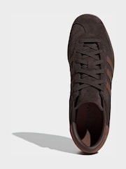 adidas Originals Brown Stadt Trainers - Image 6 of 9