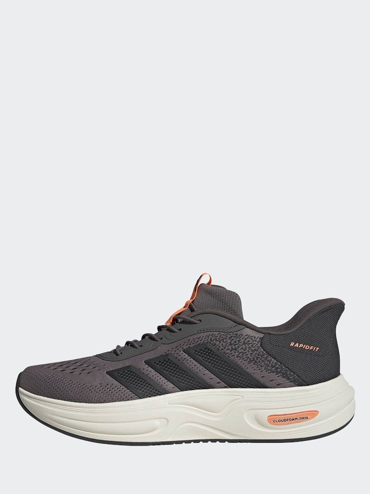 adidas Brown Cloudfoam Cuxxion Shoes - Image 2 of 9