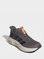 adidas Brown Cloudfoam Cuxxion Shoes - Image 3 of 9