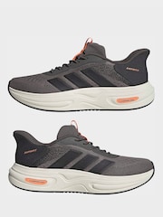 adidas Brown Cloudfoam Cuxxion Shoes - Image 5 of 9