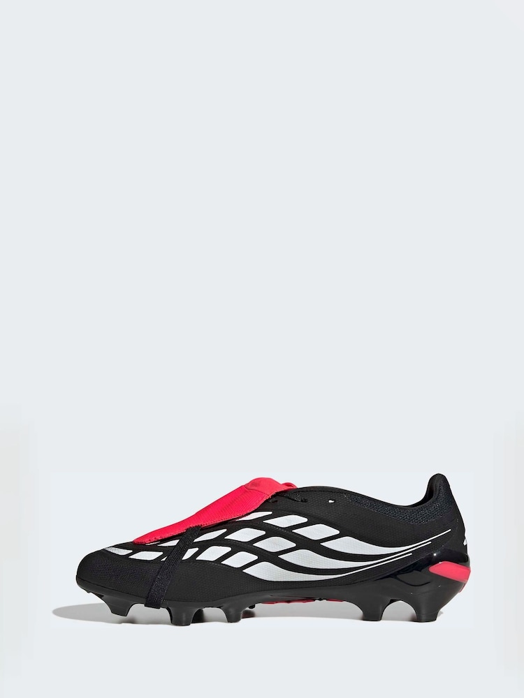 adidas Black Predator League Fold-Over Tongue Firm Ground Football Boots - Image 2 of 11 adidas Black Predator League Fold-Over Tongue Firm Ground Football Boots - Image 2 of 11