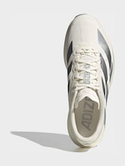 adidas White Adizero Evo Sl Running Shoes - Image 6 of 9