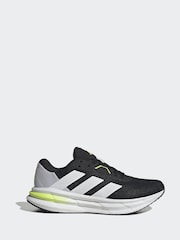 adidas Black/Grey Galaxy 7 Running Trainers - Image 1 of 9