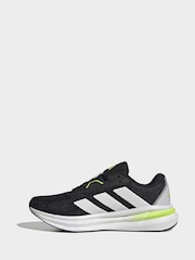 adidas Black/Grey Galaxy 7 Running Trainers - Image 2 of 9