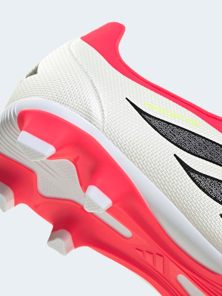 adidas Red Predator Club Fold-Over Tongue Firm Ground/Multi Football Boots - Image 12 of 12