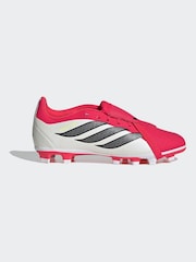 adidas Red Predator Club Fold-Over Tongue Firm Ground/Multi Football Boots - Image 2 of 12