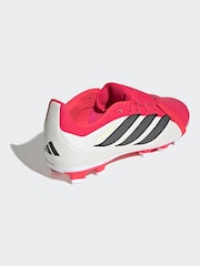 adidas Red Predator Club Fold-Over Tongue Firm Ground/Multi Football Boots - Image 4 of 12