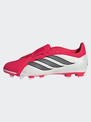 adidas Red Predator Club Fold-Over Tongue Firm Ground/Multi Football Boots - Image 6 of 12