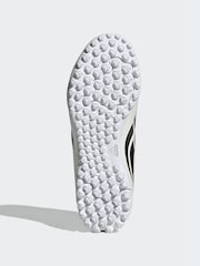 adidas Red Predator Club Fold-Over Tongue Turf Football Kids Trainers - Image 8 of 10