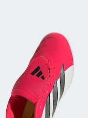 adidas Red Predator Club Fold-Over Tongue Turf Football Kids Trainers - Image 9 of 10