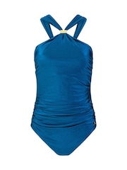 Seaspray Blue Perla Underwired In Petrol Swimsuit - Bild 5 von 5