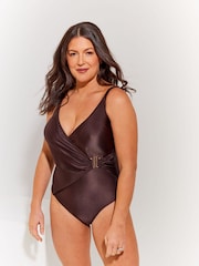 Seaspray Eva Mock Wrap Swimsuit - Image 2 of 5