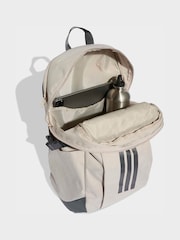 adidas Grey 3 Stripe VIII Bag - Image 3 of 5