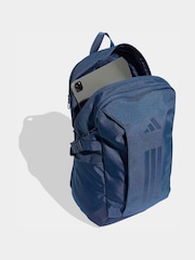 adidas Blue 3 Stripe VIII Bag - Image 2 of 5