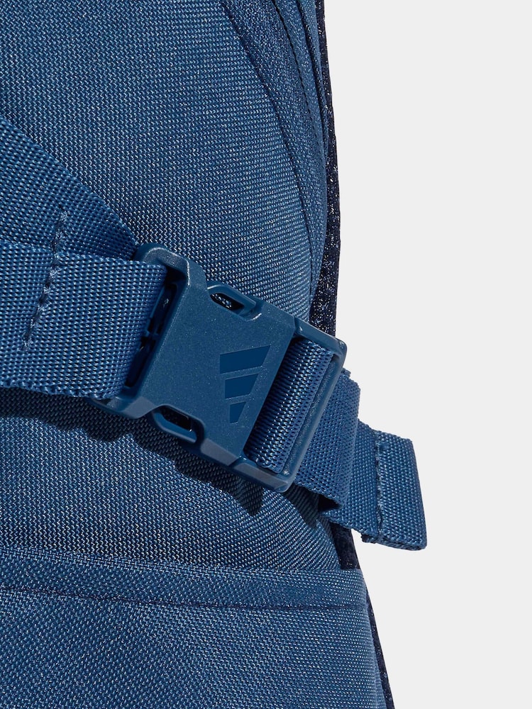 adidas Blue 3 Stripe VIII Bag - Image 5 of 5