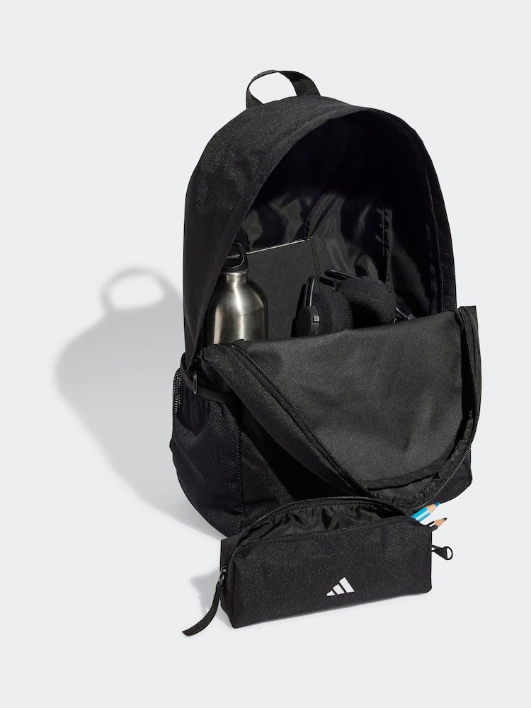 adidas Black Classic Case Backpack Bag - Image 2 of 4