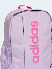 adidas Purple Kids Backpack Bag - Image 4 of 5