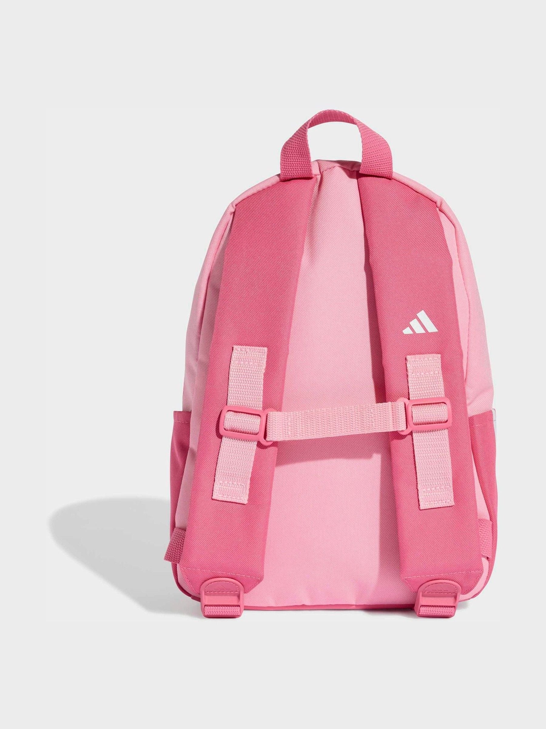 Next：日本 ピンク - adidas 3 バー キッズ バックパック from Next Japan