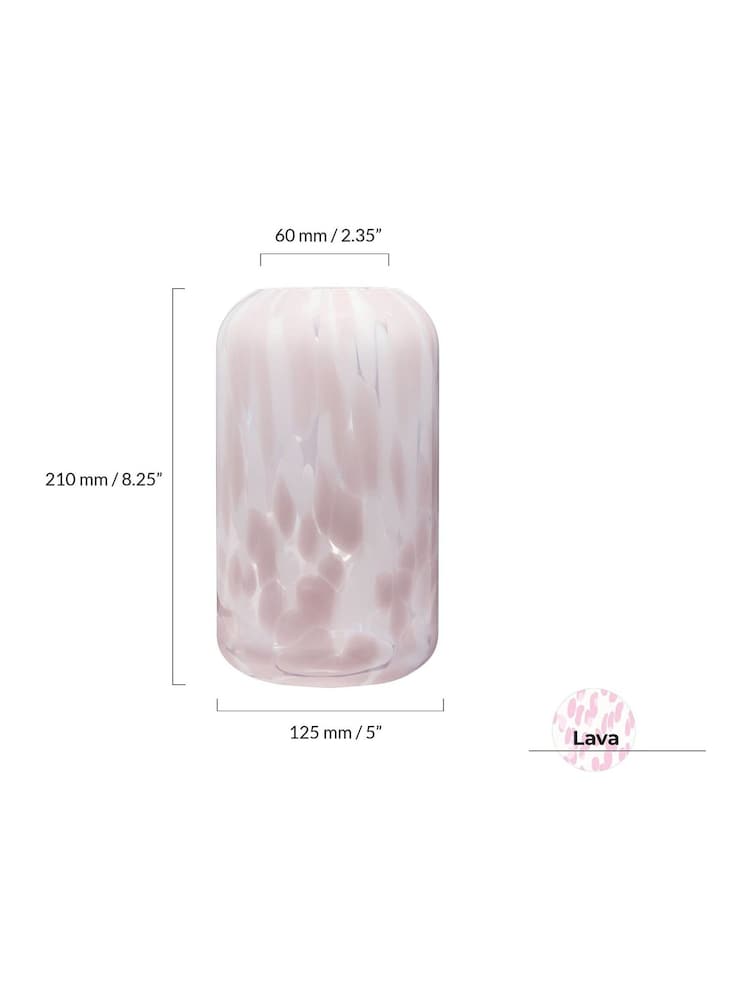 Anton Studio Designs Pink Small Lava Vase - Image 7 of 7
