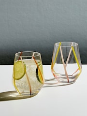 Anton Studio Designs Set of 2 Citrus Rio DOF Tumblers - Image 1 of 6