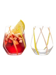 Anton Studio Designs Set of 2 Citrus Rio DOF Tumblers - Image 4 of 6