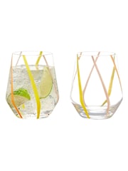 Anton Studio Designs Set of 2 Citrus Rio DOF Tumblers - Image 5 of 6