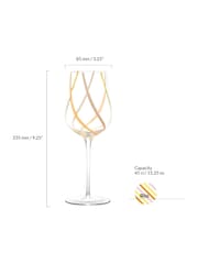 Anton Studio Designs Set of 2 Rio Wine Glasses - Slika 5 iz 5