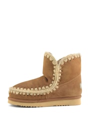 Mou Cognac Eskimo 18 Sheepskin Lined Suede Boots - Image 2 of 5