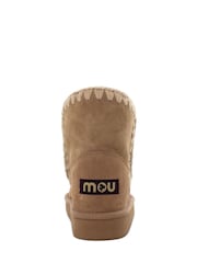 Mou Camel Eskimo 18 Sheepskin Lined Suede Boots - Image 5 of 5