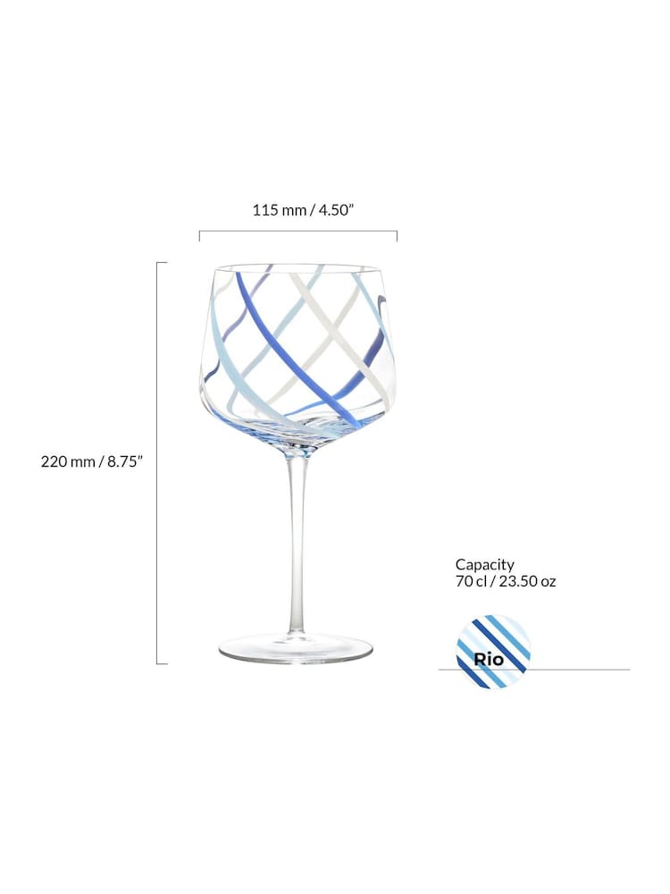 Anton Studio Designs Set of 2 Rio Gin Glasses - Slika 5 iz 5