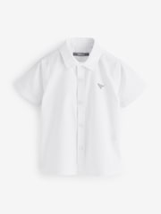 White Short Sleeve Oxford Shirt - Image 1 of 1