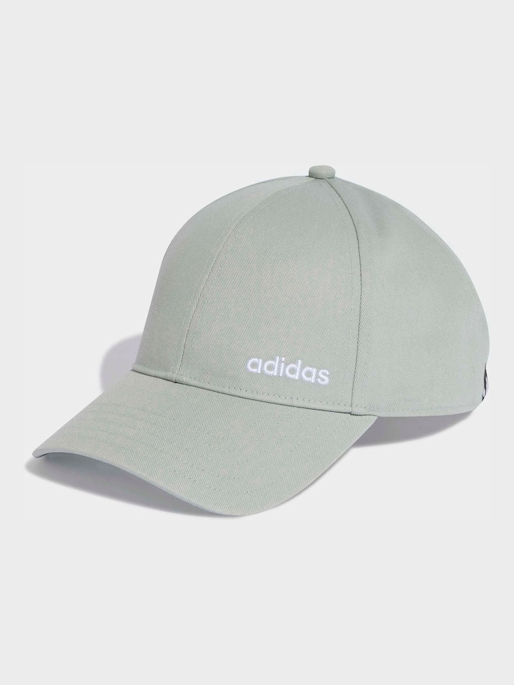 adidas Green Kids Linear Cap - Image 1 of 4 adidas Green Kids Linear Cap - Image 1 of 4